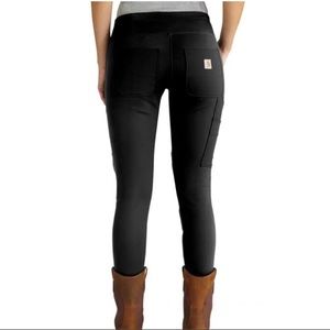 Like new condition. Pockets in back and front. Black Carhartt pants.